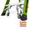 19702 บันไดไฟเบอร์กลาส 2' (1.19 ม.) ไม่มีขาค้ำ SAFETY CAGE 2.0 No.19702 LITTLE GIANT